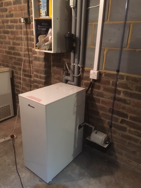 Warm air heating system installed by Warm Care